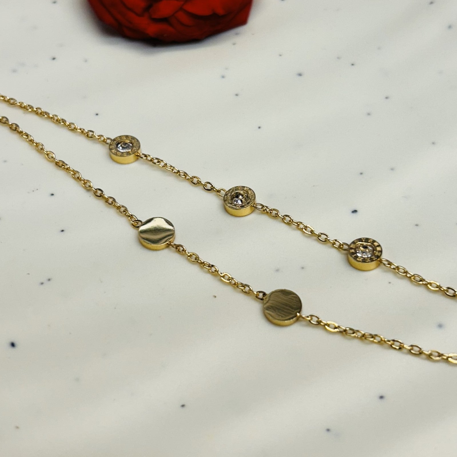 Chain Bracelet Double Layered