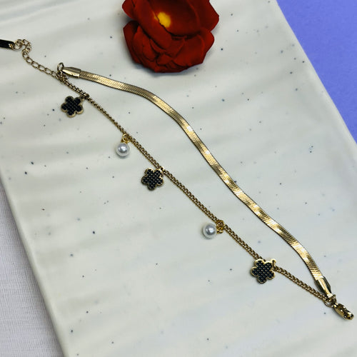 Chain Bracelet Double Layered