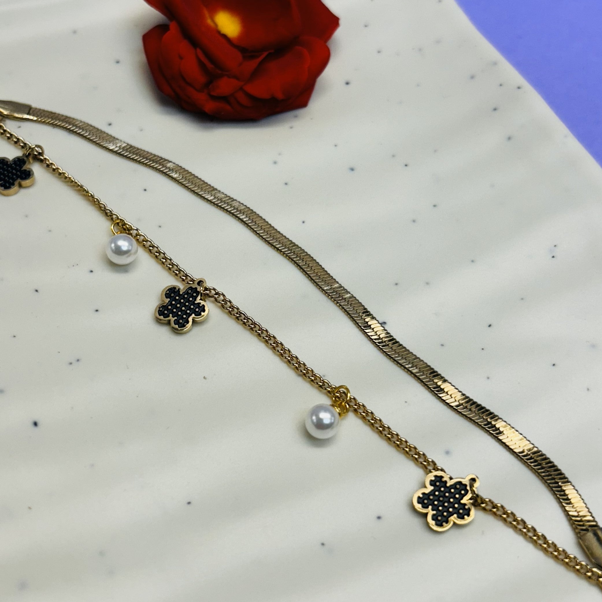 Chain Bracelet Double Layered