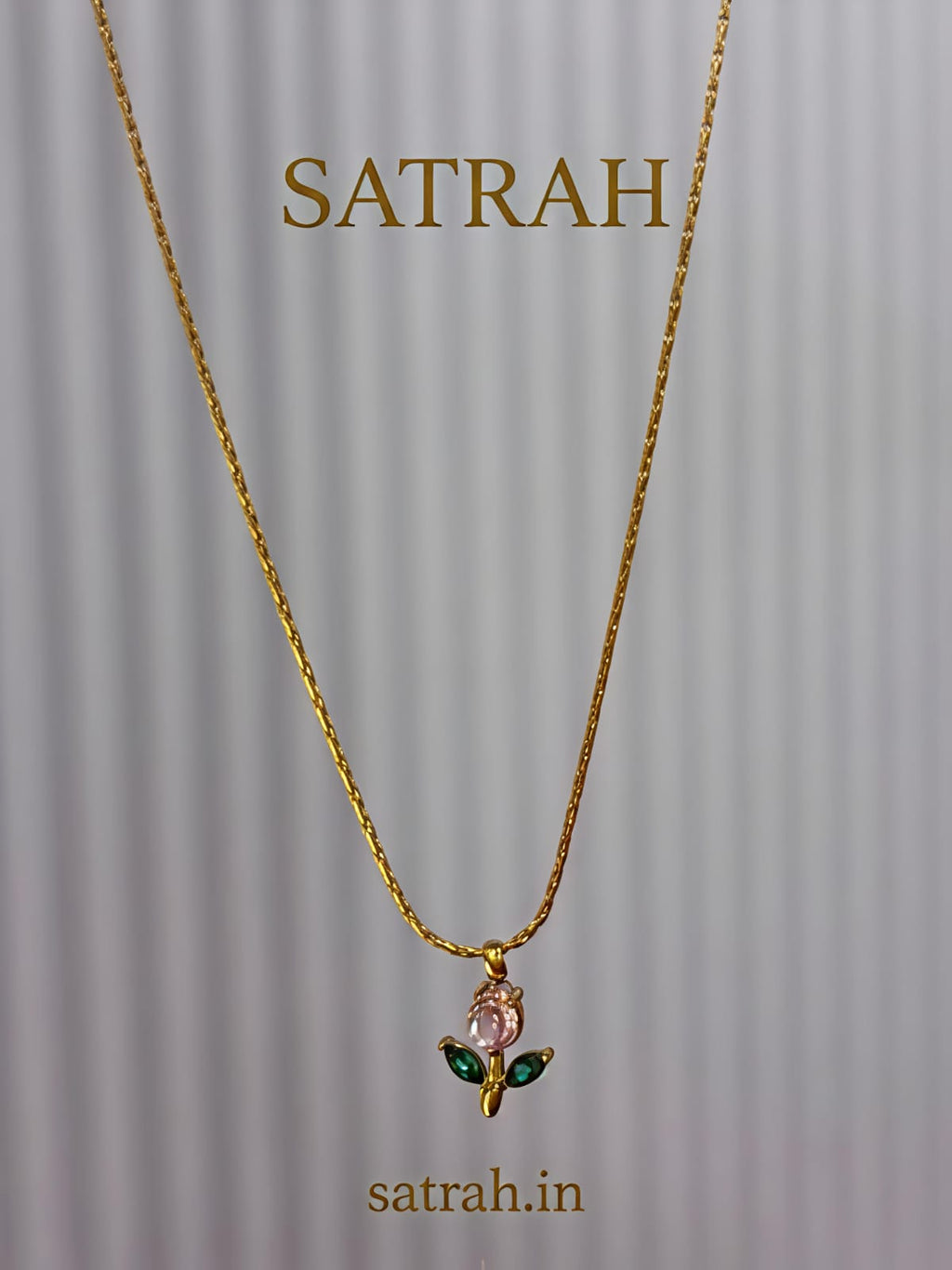 Tulip Chain Pendant