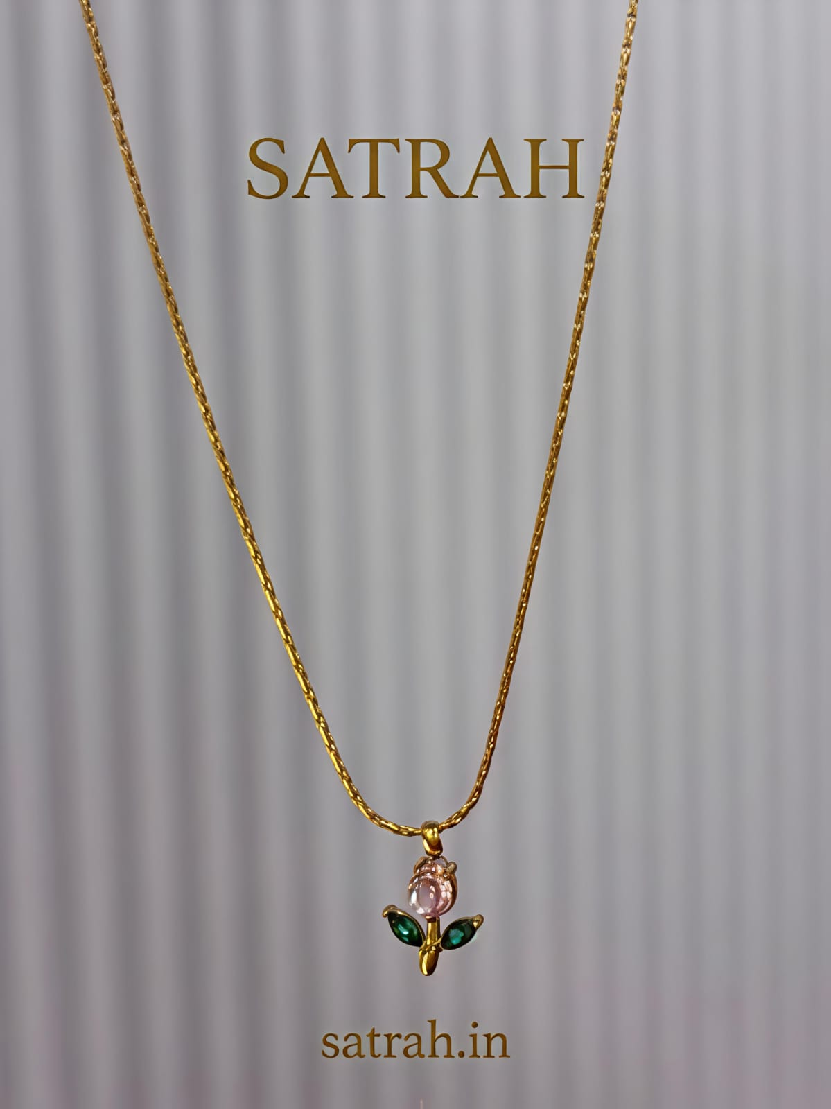 Tulip Chain Pendant