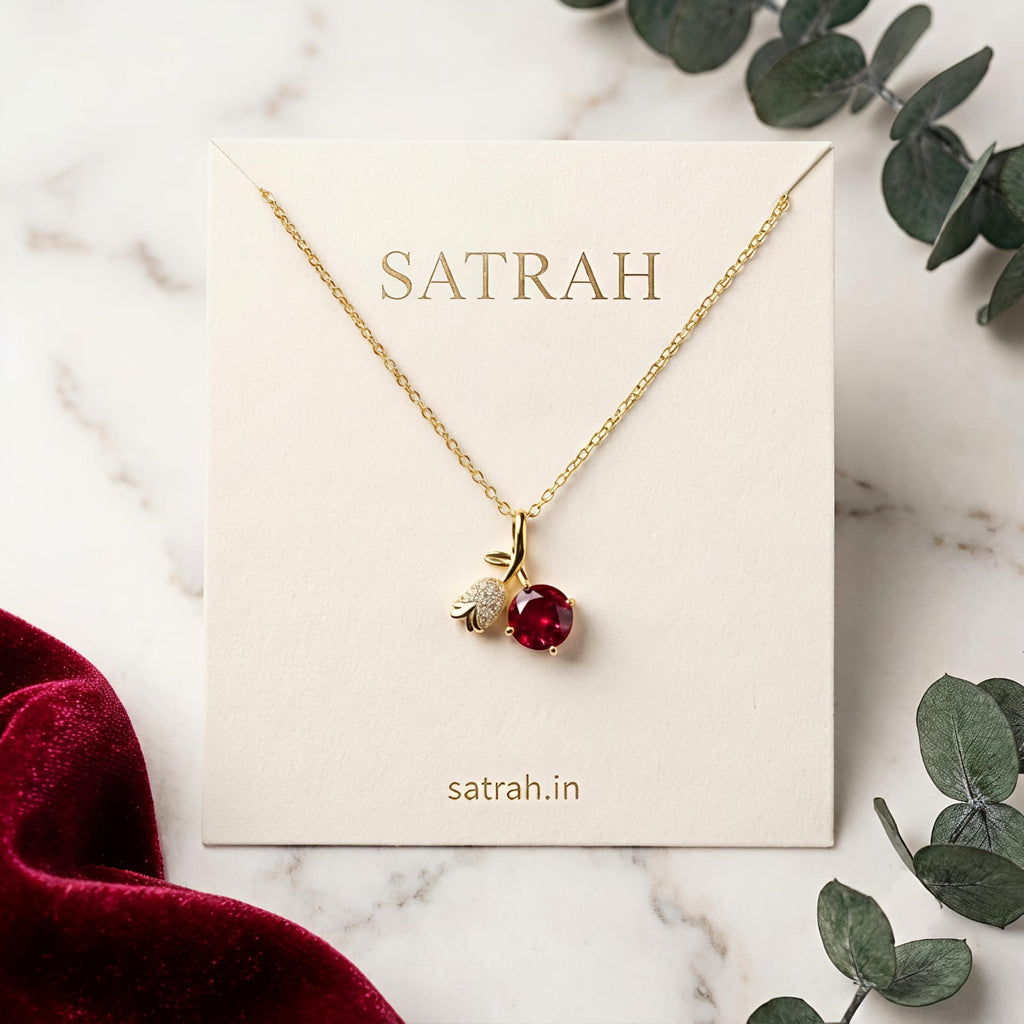 Red Pendant Chain SC0114